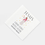 イエズス茶色の肌のドキュメント化されていない移民I スタンダードランチョンナプキン (角)