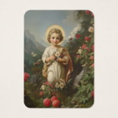 イエズス葬儀記念祈りの言葉ホリーカード (正面)