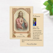 イエズス葬儀記念祈りの言葉ホリーカード (デスク)