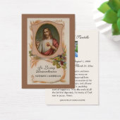 イエズス葬儀記念祈りの言葉宗教聖札 (デスク)