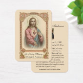 イエズス葬送記念祈りの言葉ホリーカード (デスク)