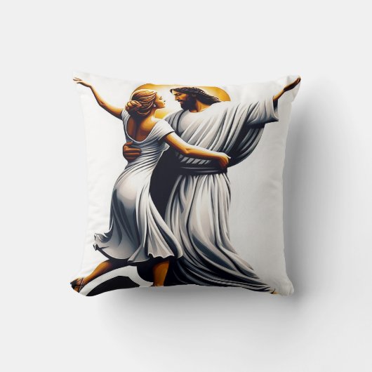 イエズス踊り-装飾用クッション クッション (正面)