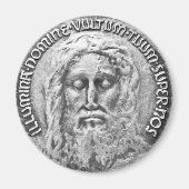 イエズス顔マグネット マグネット (正面)