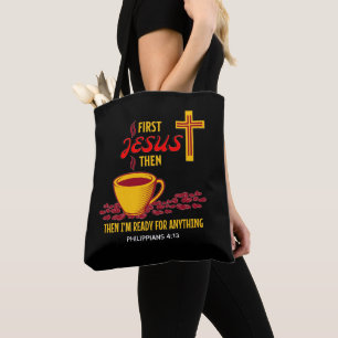 イエズス・コーヒー愛好家 トートバッグ