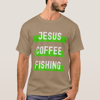 イエズス・コーヒー・魚釣り、クリスチャン・ギフト Tシャツ