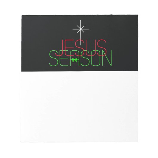 イエズス・シーズン ノートパッド (正面)