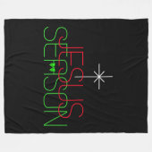 イエズス・シーズン フリースブランケット (正面(横))