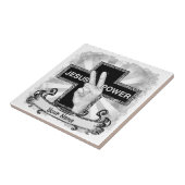 イエズス・パワー・クリスチャン・クロス タイル (側面)