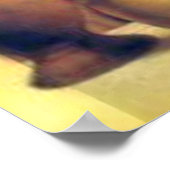 イエズス・ブレイキング・ブレッド・ヴィンテージのポスター ポスター (角)