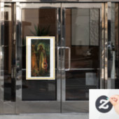 イエズス・ライト・オブ・ザ・ワールド ウィンドウサイン (オフィスドア)