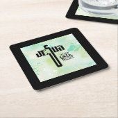 イエズス・ワード・アート スクエアペーパーコースター (アングル)