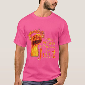 イエズスCの名において力があおもしろいる Tシャツ