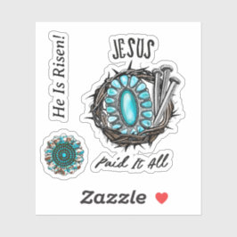 イエズズスはそれをすべて支払った3爪、 ネイルトーン シール