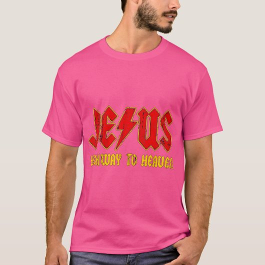 イエズハイウェイトゥ天国 Tシャツ (正面)