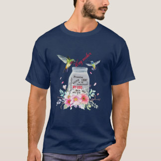 イエズフラワーハミングバード信仰クリスチャンのウェイメーカー Tシャツ
