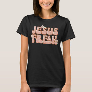 イエズフリークキュートクリスチャンレトロデイジー Tシャツ