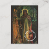 イエズライトオブザワールド祈りの言葉カード 名刺 (正面)