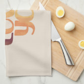 イエズラブスクリスチャンタイポグラフィデザイン キッチンタオル (四つ折り)