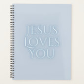 イエズラブスクリスチャンタイポグラフィデザイン プランナー手帳 (正面)