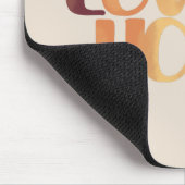 イエズラブスクリスチャンタイポグラフィデザイン マウスパッド (コーナー)