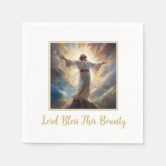 イエズロード賛美紙ナプキンス スタンダードカクテルナプキン (正面)