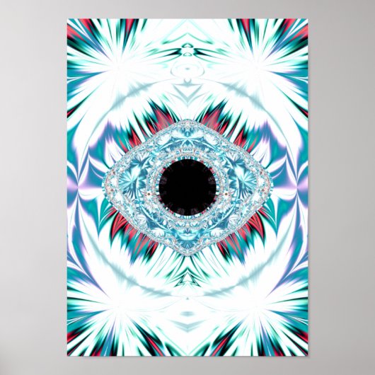 イエティと聖なる目 ポスター (正面)