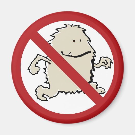 イエティは許さない！ マグネット (正面)