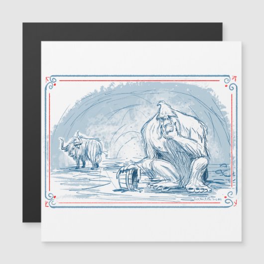 イエティ磁気カード (正面/裏面)