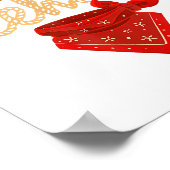 イエハウウエスタンカントリーハウディサザンカウボーイエH ポスター (角)