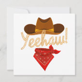 イエハウウエスタンカントリーハウディサザンカウボーイエH 招待状 (裏面)