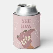 イエハウウエスタンロデオカウボーイブーツ赤面ピンク 缶クーラー (缶正面)