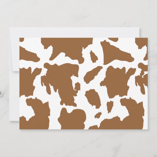 イエハウカウボーイウェスタンバースデーパーティー サンキューカード (裏面)