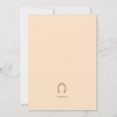 イエハウカウボーイバースデーパーティー 招待状 (裏面)