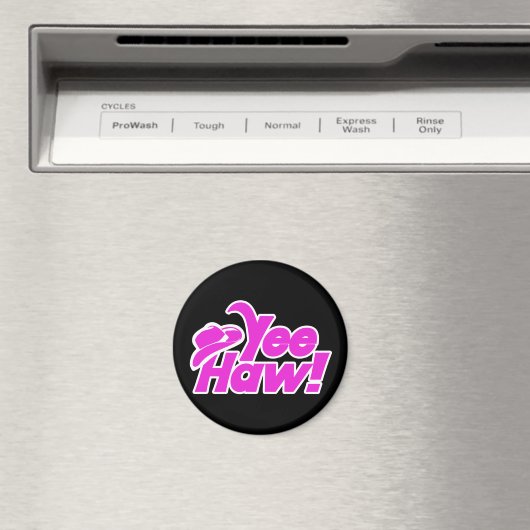 イエハウギティアップ女性のカーボーイ マグネット (インサイチュ (食洗機))