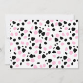 イエハウディスコ女性のカーボーイフォトロデオ誕生日 招待状 (裏面)