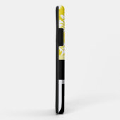 イエパーソナライズされたローダマスクブラックストライプ Case-Mate iPhoneケース (裏面/右)