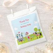 イエブラックヘアナイトバースデーパーティーを聞く フェイバーバッグ (クリップ留めされた状態)