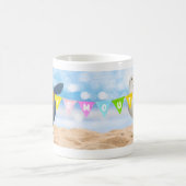 イエムースのバンティングとシールとシーガル コーヒーマグカップ (中央)