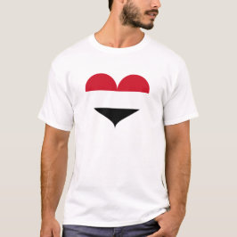 イエメンの国旗が好きです Tシャツ