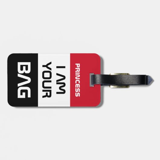 イエメン国旗とイエメン、旅行/パーソナライズされたバッグ ラゲッジタグ (裏面横)