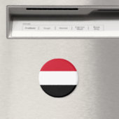 イエメン国旗のマグネット マグネット (インサイチュ (食洗機))
