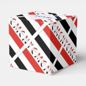 イエメン国旗の黒の個人用設定(タイル) フェイバーボックス (裏面サイド)