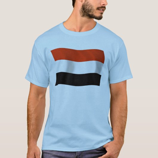 イエメン国旗シャツ Tシャツ (正面)