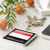 イエメン国旗 キーホルダー (側面)