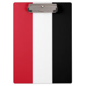 イエメン国旗 クリップボード (正面)