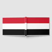 イエメン国旗 ゲストブック (全面)