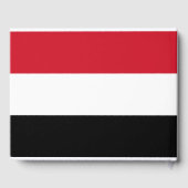 イエメン国旗 ゲストブック (裏面)