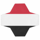 イエメン国旗 サッカーボール (フラット)