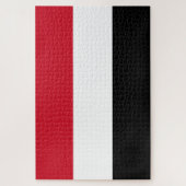 イエメン国旗 ジグソーパズル (縦)