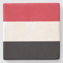 イエメン国旗 ストーンコースター